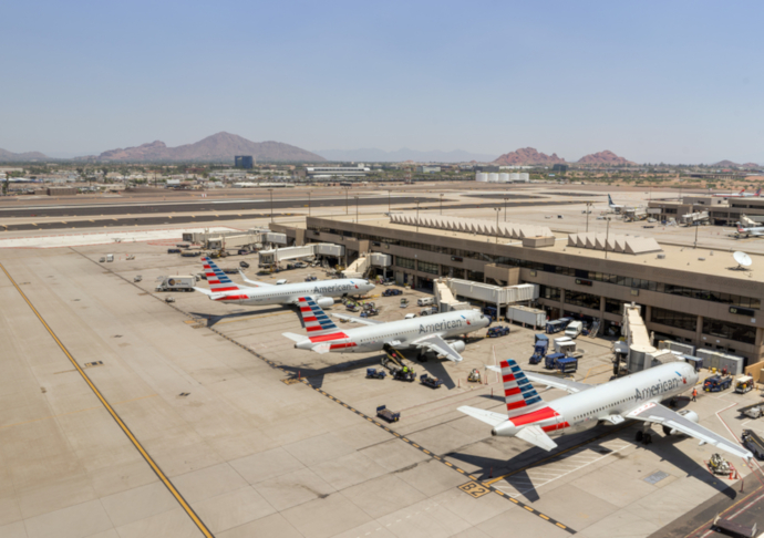what airlines is fly to phoenix from bullhead city airport